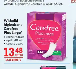 Makro Wkładki higieniczne Carefree Plus Large oferta