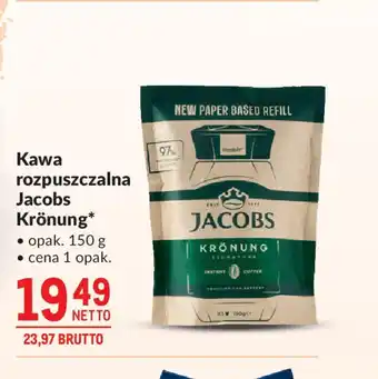 Makro Kawa rozpuszczalna Jacobs Krönung oferta