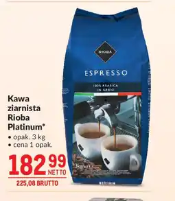 Makro Kawa ziarnista Rioba Platinum oferta