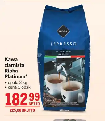 Makro Kawa ziarnista Rioba Platinum oferta