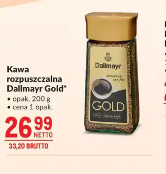 Makro Kawa rozpuszczalna Dallmayr Gold oferta