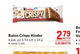 Makro Baton Crispy Kinder oferta