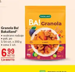 Makro Granola Ba! Bakalland oferta