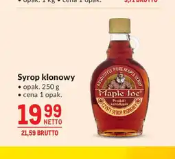 Makro Syrop klonowy oferta