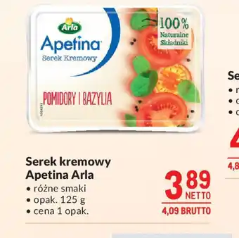 Makro Serek kremowy Apetina Arla oferta