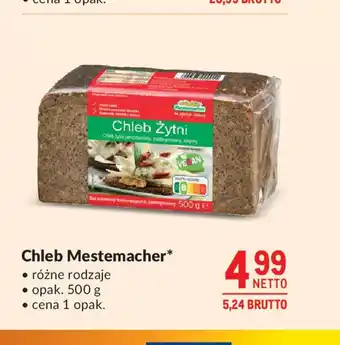 Makro Chleb Mestemacher oferta