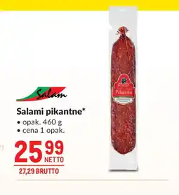 Makro Salami pikantne oferta