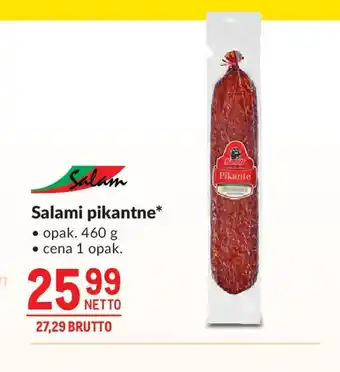 Makro Salami pikantne oferta