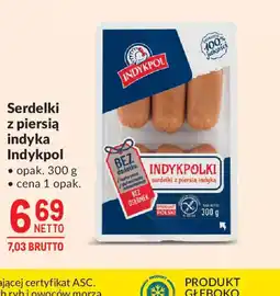 Makro Serdelki z piersią indyka Indykpol oferta