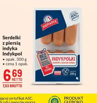Makro Serdelki z piersią indyka Indykpol oferta