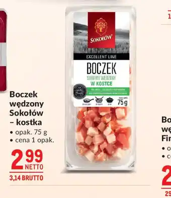 Makro Boczek wędzony Sokołówkostka oferta