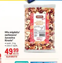 Makro Mix migdały/nerkowce/żurawina Kresto oferta