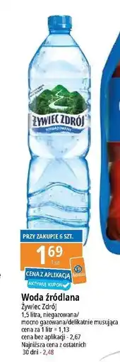 E.Leclerc Woda niegazowana Żywiec Zdrój oferta
