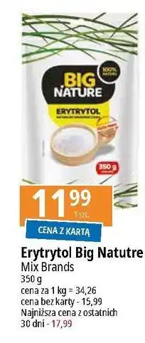 E.Leclerc Erytrytol Big Nature oferta