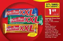 Biedronka Wafelek Prince Polo XXL, 50 g oferta