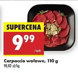 Biedronka Carpaccio wołowe 110 g oferta
