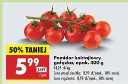 Biedronka Pomidor koktajlowy gałązka opak 400 g oferta