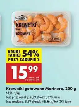 Biedronka Krewetki gotowane Marinero 250 g oferta