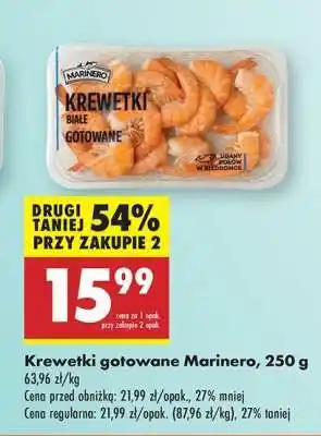Biedronka Krewetki gotowane Marinero 250 g oferta