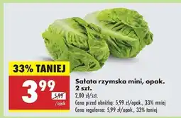Biedronka sałata rzymska mini , opak . 2 szt oferta