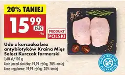 Biedronka Udo z kurczaka bez antybiotyków Kraina Mięs Select Kurczak farmerski oferta