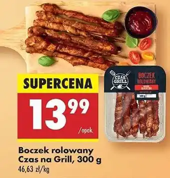Biedronka Boczek rolowany Czas na Grill, 300 g oferta
