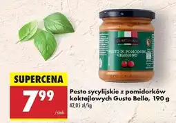 Biedronka Pesto sycylijskie z pomidorków koktajlowych Gusto Bello, 190 g oferta