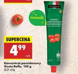 Biedronka Koncentrat pomidorowy Gusto Bello, 150 g oferta