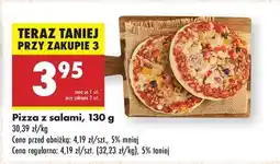 Biedronka Pizza z salami 130 g oferta