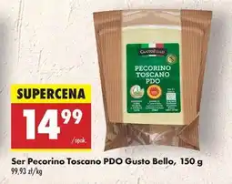 Biedronka Ser Pecorino Toscano PDO Gusto Bello, 150 g oferta