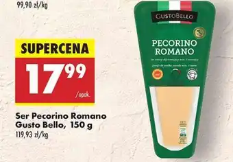 Biedronka Ser Pecorino Romano Gusto Bello , 150 g oferta