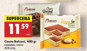 Biedronka Ciasto Balconi, 400 g oferta