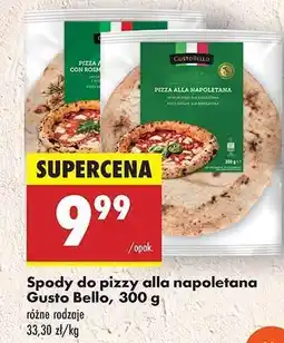 Biedronka Spody do pizzy alla napoletana Gusto Bello, 300 g oferta