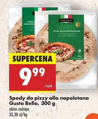 Biedronka Spody do pizzy alla napoletana Gusto Bello, 300 g oferta