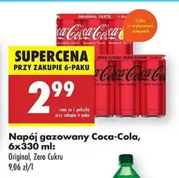 Biedronka Napój gazowany Coca-Cola, 6x330 ml oferta