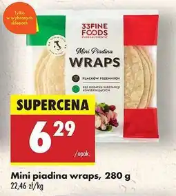Biedronka Mini piadina wraps , 280 g oferta