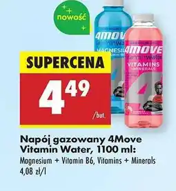 Biedronka Napój gazowany 4Move Vitamin Water, 1100 ml oferta