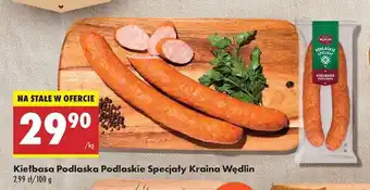 Biedronka Kiełbasa podlaska Podlaskie Specjały Kraina Wędlin oferta