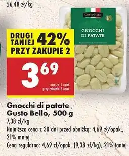 Biedronka Gnocchi di patate Gusto Bello , 500 g oferta