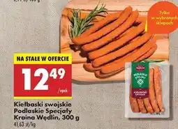Biedronka Kiełbaski swojskie Podlaskie Specjały Kraina Wędlin, 300 g oferta