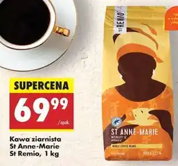Biedronka Kawa ziarnista St Anne-Marie St Remio, 1 kg oferta