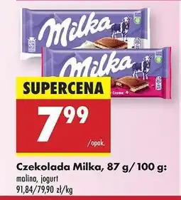 Biedronka Czekolada Milka 87 g 100 g oferta