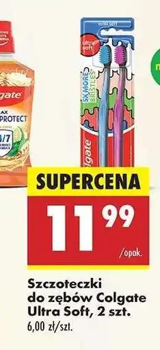 Biedronka Szczoteczki do zębów Colgate Ultra Soft, 2 szt oferta