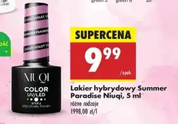 Biedronka Lakier hybrydowy Summer Paradise Niuqi, 5 ml oferta