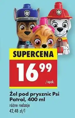 Biedronka Żel pod prysznic Psi Patrol, 400 ml oferta