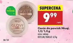 Biedronka Cienie do powiek Niuqi oferta