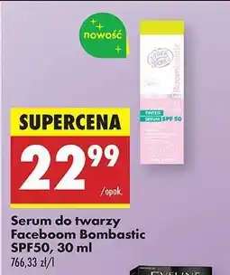 Biedronka Serum do twarzy Faceboom Bombastic SPF50, 30 ml oferta