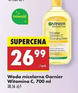 Biedronka Woda micelarna Garnier Witamina C, 700 ml oferta
