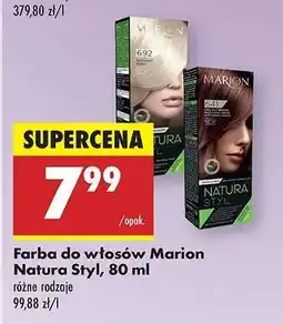 Biedronka Farba do włosów Marion Natura Styl, 80 ml oferta