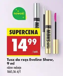 Biedronka Tusz do rzęs Eveline Show, 9 ml oferta